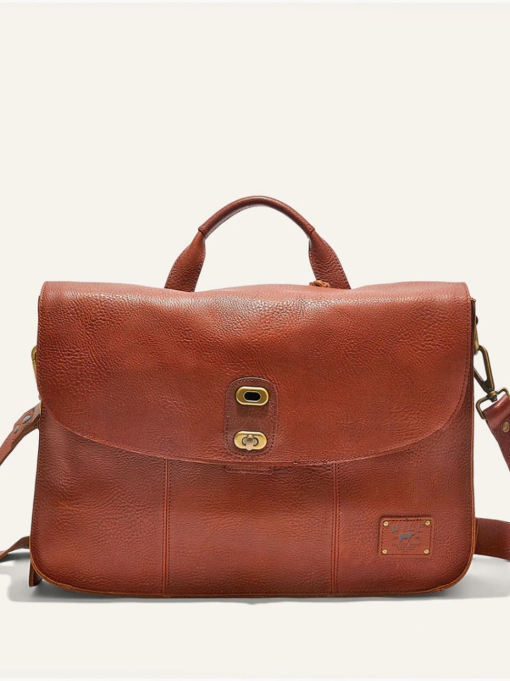 Will Leather Goods Kent Leather Messenger Bag